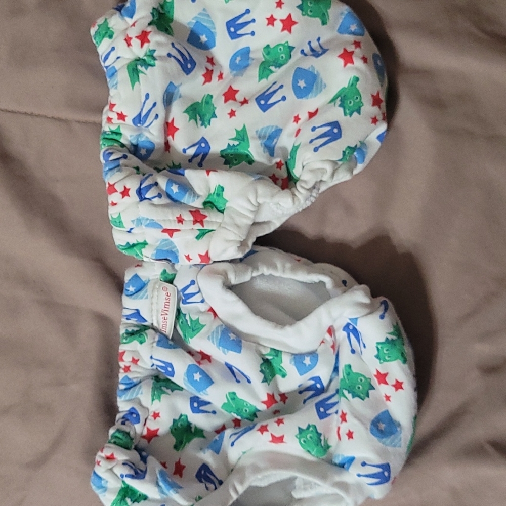 Organic cotton training pants, potty trainers. SET